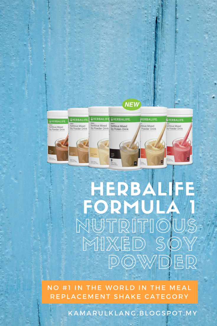 Kembara Dr Kamarul Formula 1 Nutritious Mixed Soy Powder