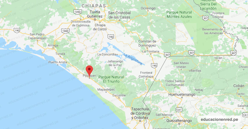 Temblor en México de Magnitud 4.0 (Hoy Jueves 04 Febrero 2021) Sismo - Epicentro - Pijijiapan - Chiapas - CHIS. - SSN - www.ssn.unam.mx