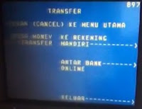 cara transfer uang lewat atm mandiri ke mandiri, cara transfer uang lewat atm mandiri ke bank lain, via sms banking, nomor referensi mandiri ke bri, cara transfer uang lewat atm mandiri ke bri syariah