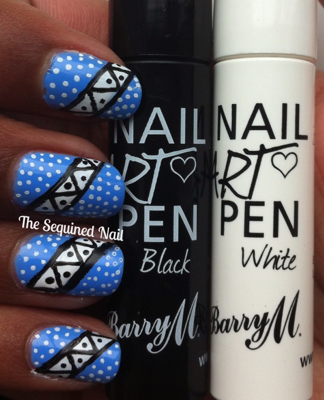 The Sequined Nail Barry M Nail Art Pens Review