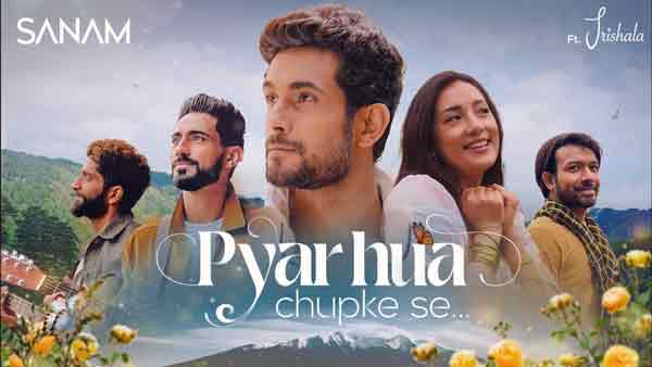 pyar hua chupke se sanam lyrics