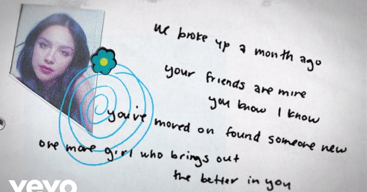 Happier Olivia Rodrigo Lyrics Clean Version