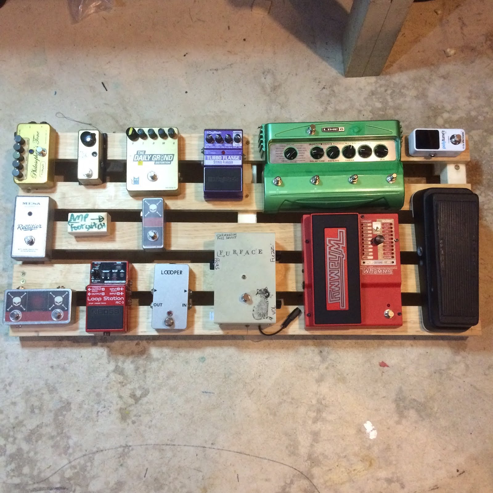 Monzel's Guitar Blog DIY Pedaltrain Pedalboard Build. Make one for 25