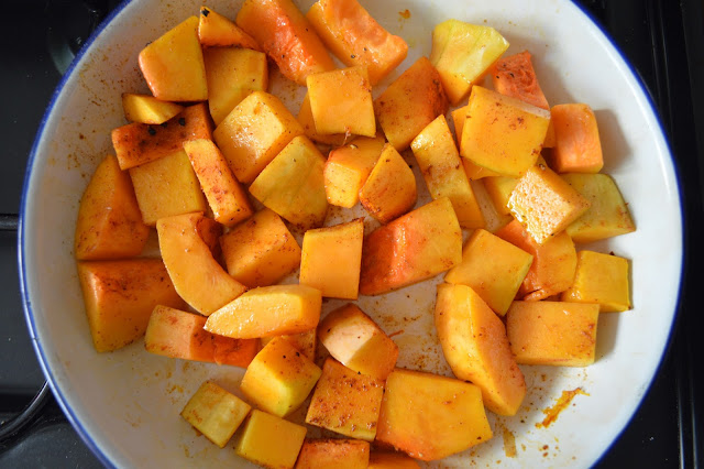 Roasted butternut squash