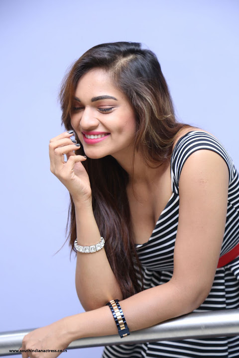 Aswini Stills At Pelliki Mundu Prema Katha Trailer Launch