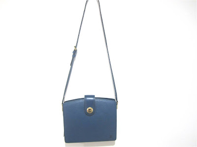 The Bags Affairs ~ Satisfy your lust for designer bags: LOUIS VUITTON BLUE EPI LEATHER CAPUCINE ...