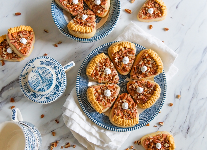 Pecan Pie Decorated Cookies + a recipe for Brown Sugar and Orange Cut-Outs