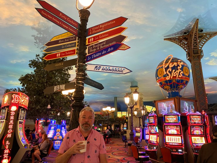 LAS VEGAS - JUNE 22 : The Interior Of Paris Hotel And Casino On