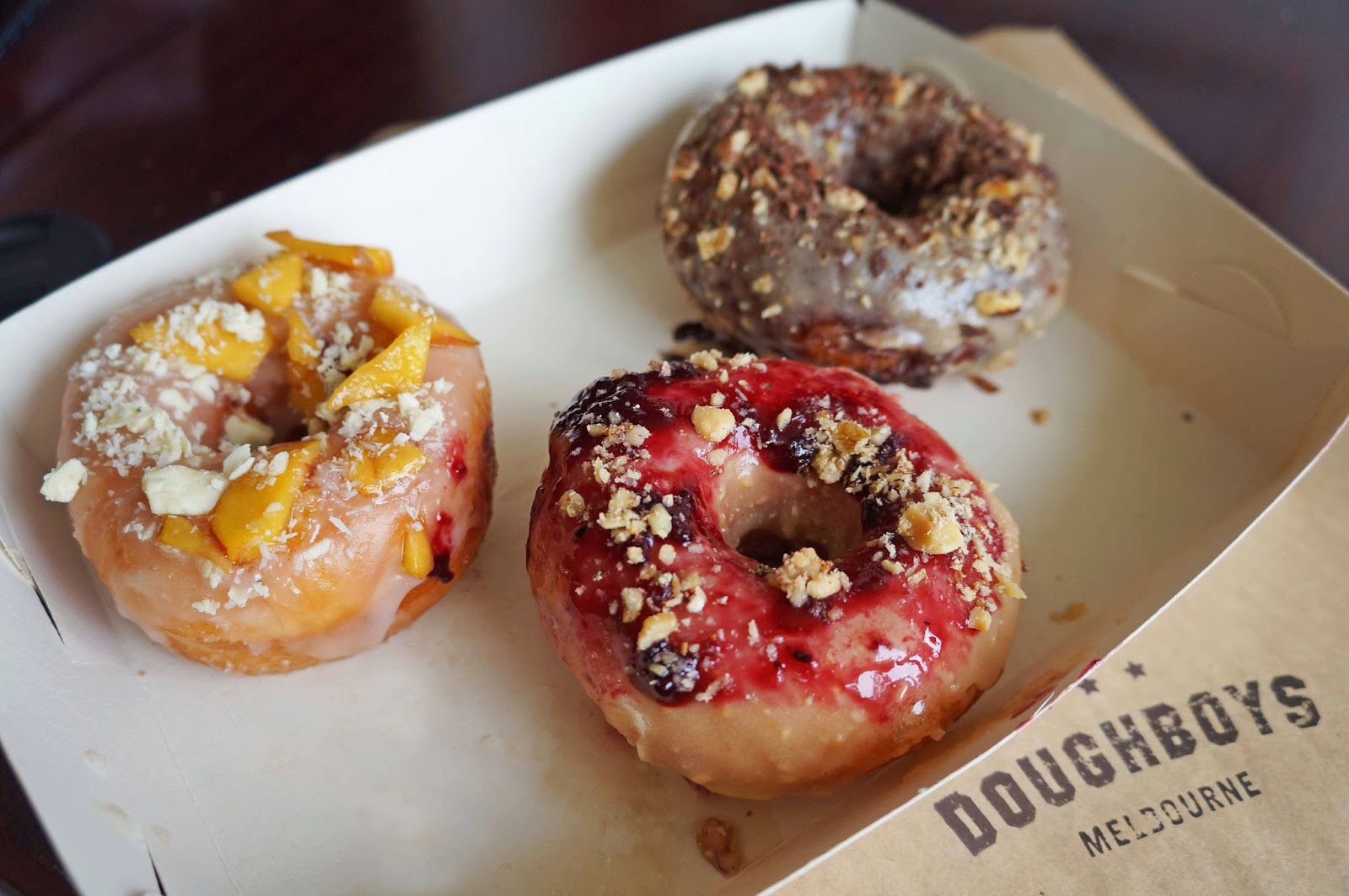 Yellow Eggs Doughboys Doughnuts