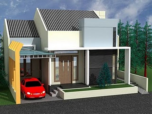 Desain Rumah Minimalis Tampak Depan 1 Lantai