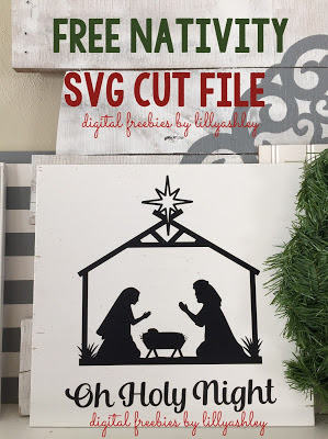 Where To Find Free Nativity Svgs