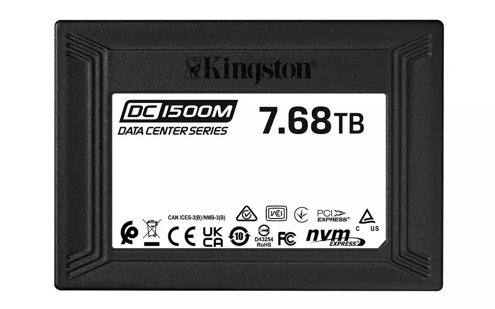 Kingston DC1500M Data Center U.2 NVMe SSD