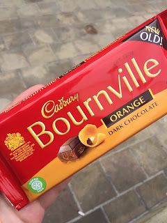 New/Old Cadbury Bournville Orange Dark Chocolate