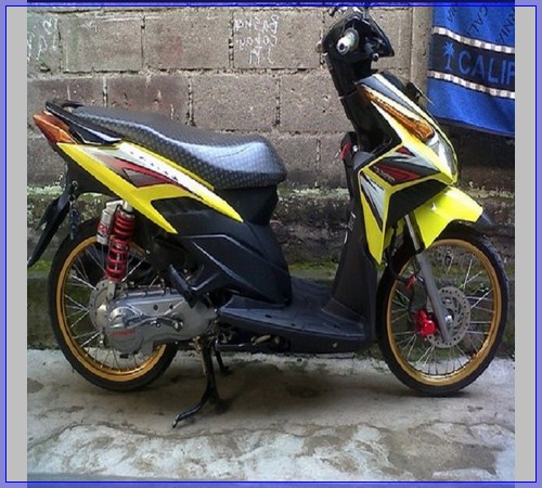 27 Gambar Modifikasi Motor Vario 150 125 110 Cc Fi Cw Techno Cbs