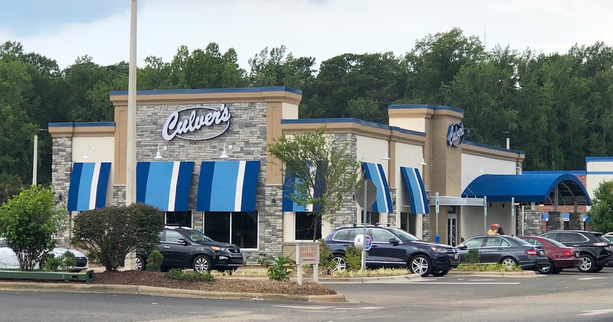 Culver's Restaurant Review Clayton, NC Blue Skies for Me Please