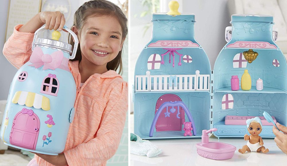 Кукольный домик Baby Born Surprise Bottle House с 20