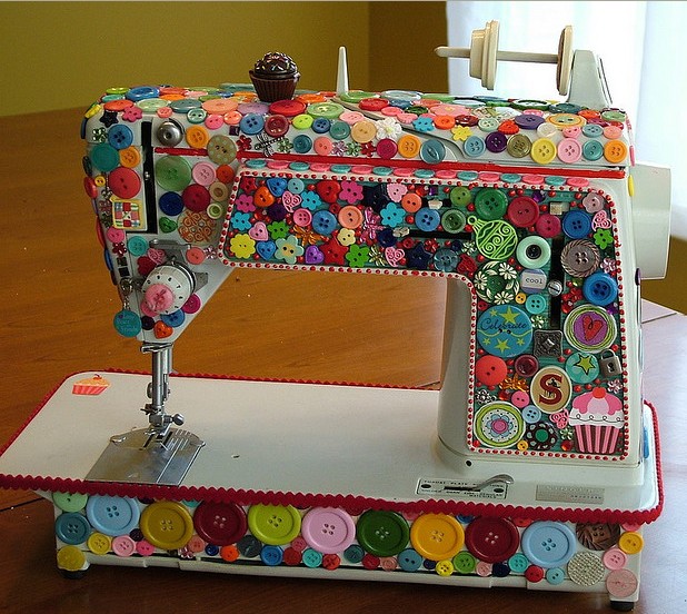 Determinar con precisión Cesta Precioso Manualidades :Máquina de coser ~ lodijoella