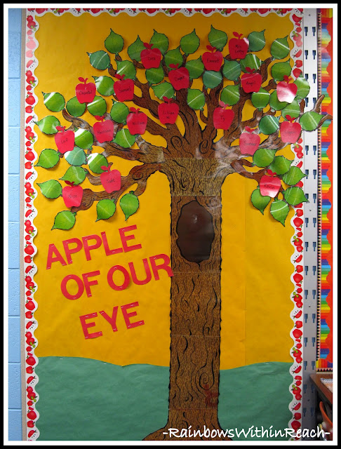 photo of: Apple of My Eye Bulletin Board for Back to School 