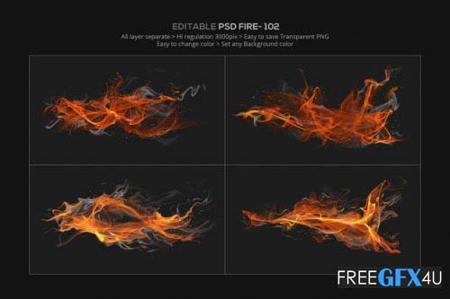 Abstract Fire Effect Design Download Abstract Fire Effect Design
