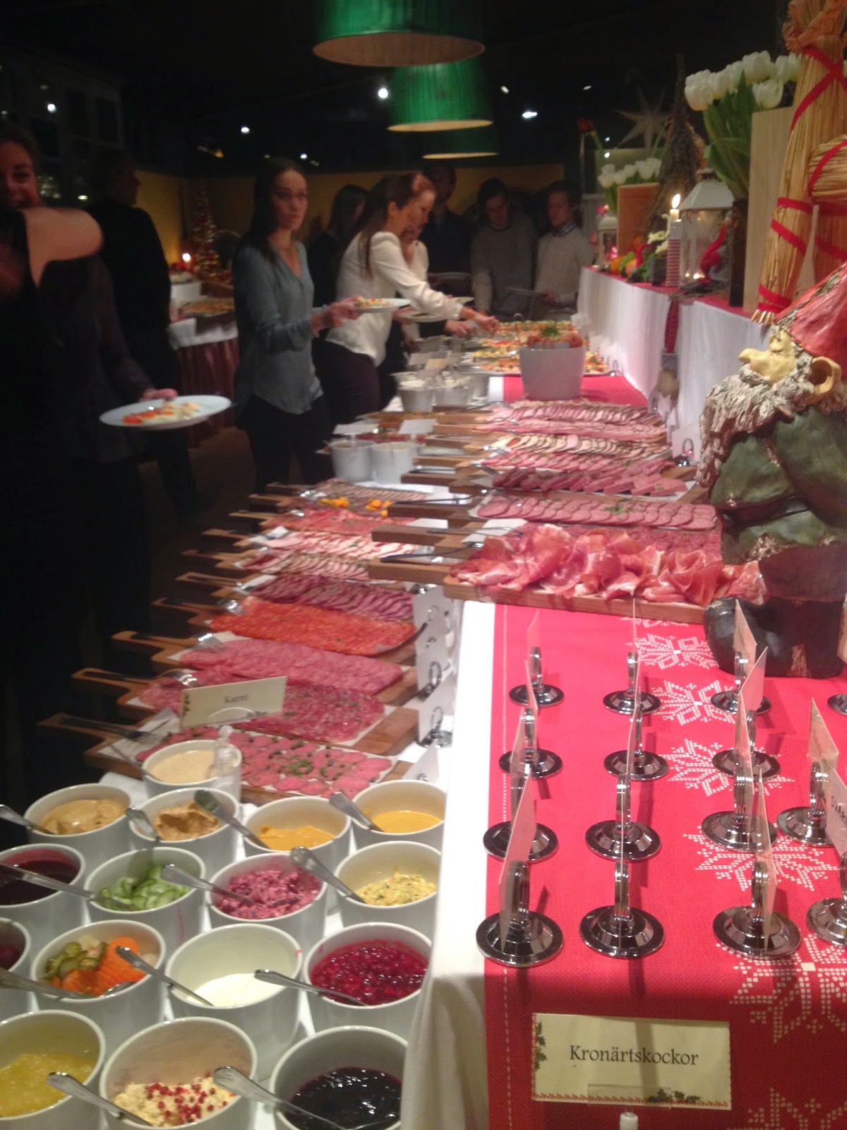 trattorians julbord En jordemors liv och lustar: Trattorians julbord