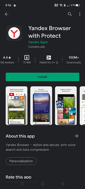 Yandex Browser chrome plugin