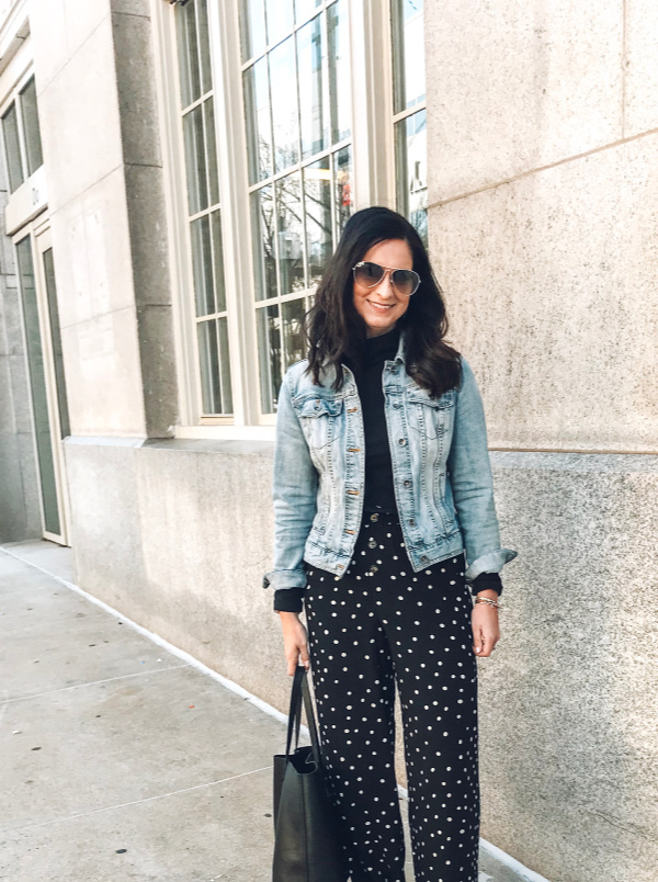 With Style & Grace: Six Ways to Style Polka Dot Pants