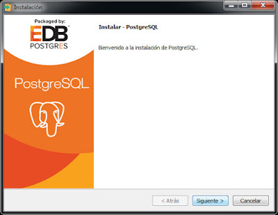 Instalador PostgreSQL - Inicio Instalador PostgreSQL - Inicio
