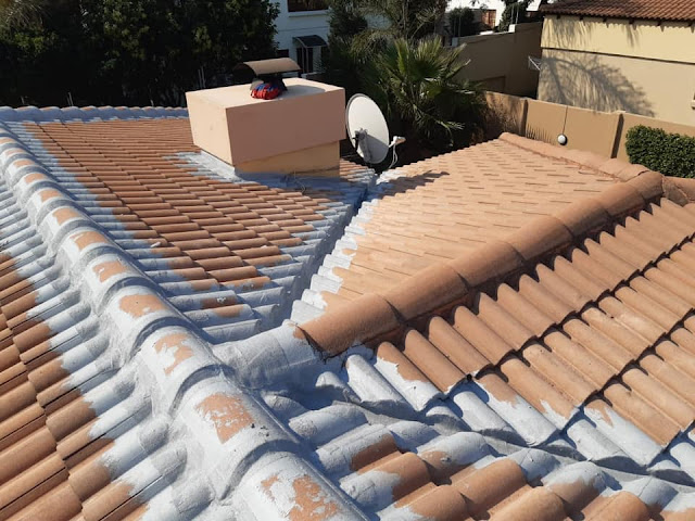 Waterproofing tile roofs