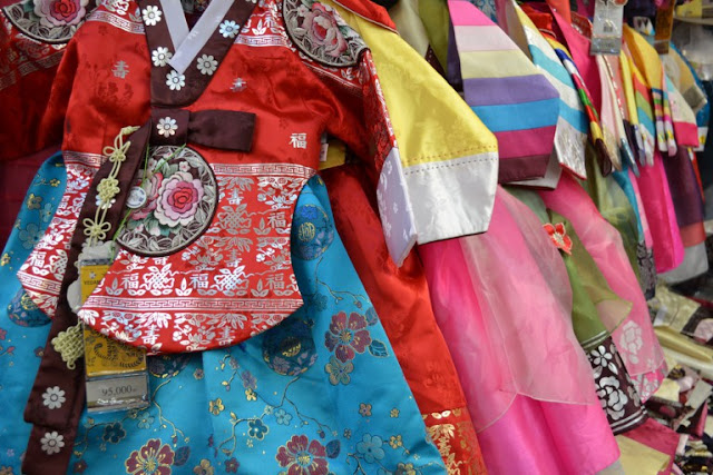 Fabrics used in Hanbok