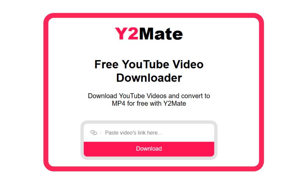 online youtube download y2mate