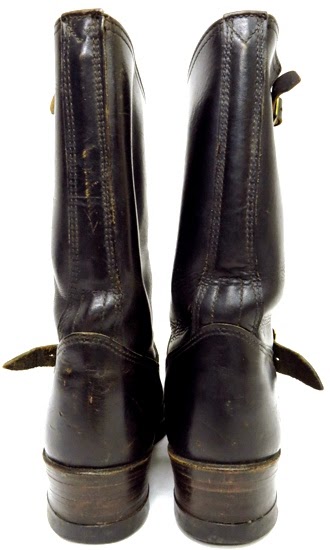 Vintage Engineer Boots: MONTGOMERY WARDS BLUE BAND