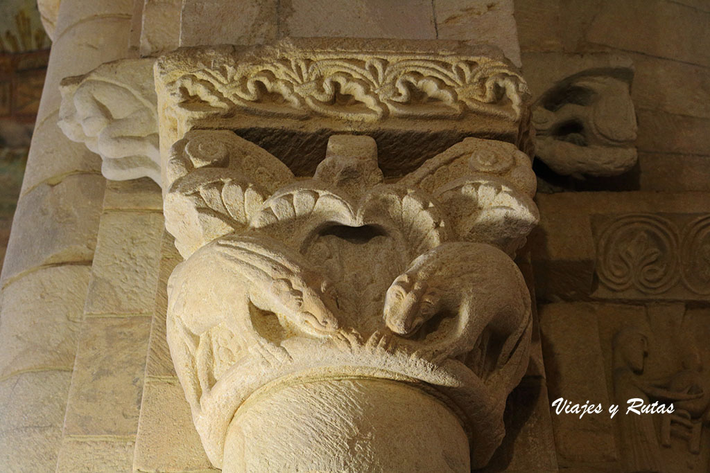 Capiteles de San Martiño de Mondoñedo, Lugo