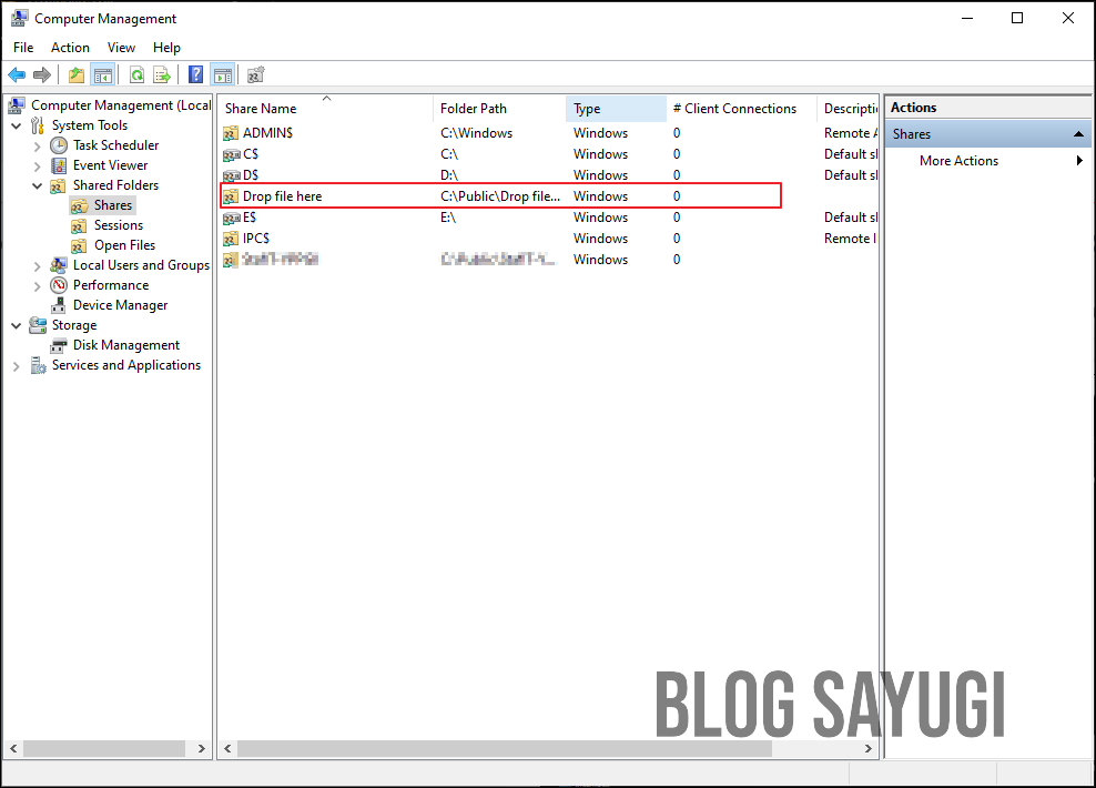 Cara Advanced Sharing File & Folder di Windows 10 - BLOG SAYUGI