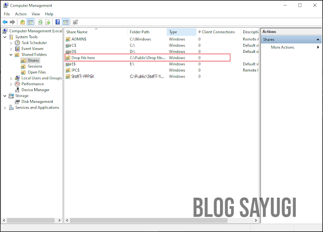 Cara Advanced Sharing File & Folder di Windows 10 - BLOG SAYUGI