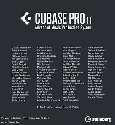 Cubase pro 11.0.20