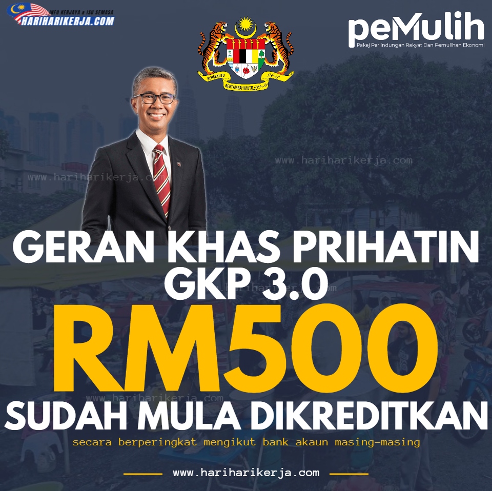 Bantuan pkp 3.0 rm500