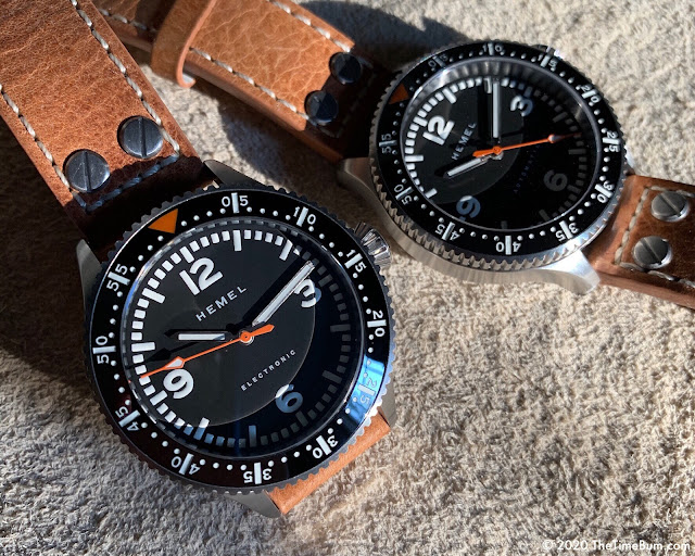 Hemel Stratus HF6 quartz and HF7 automatic