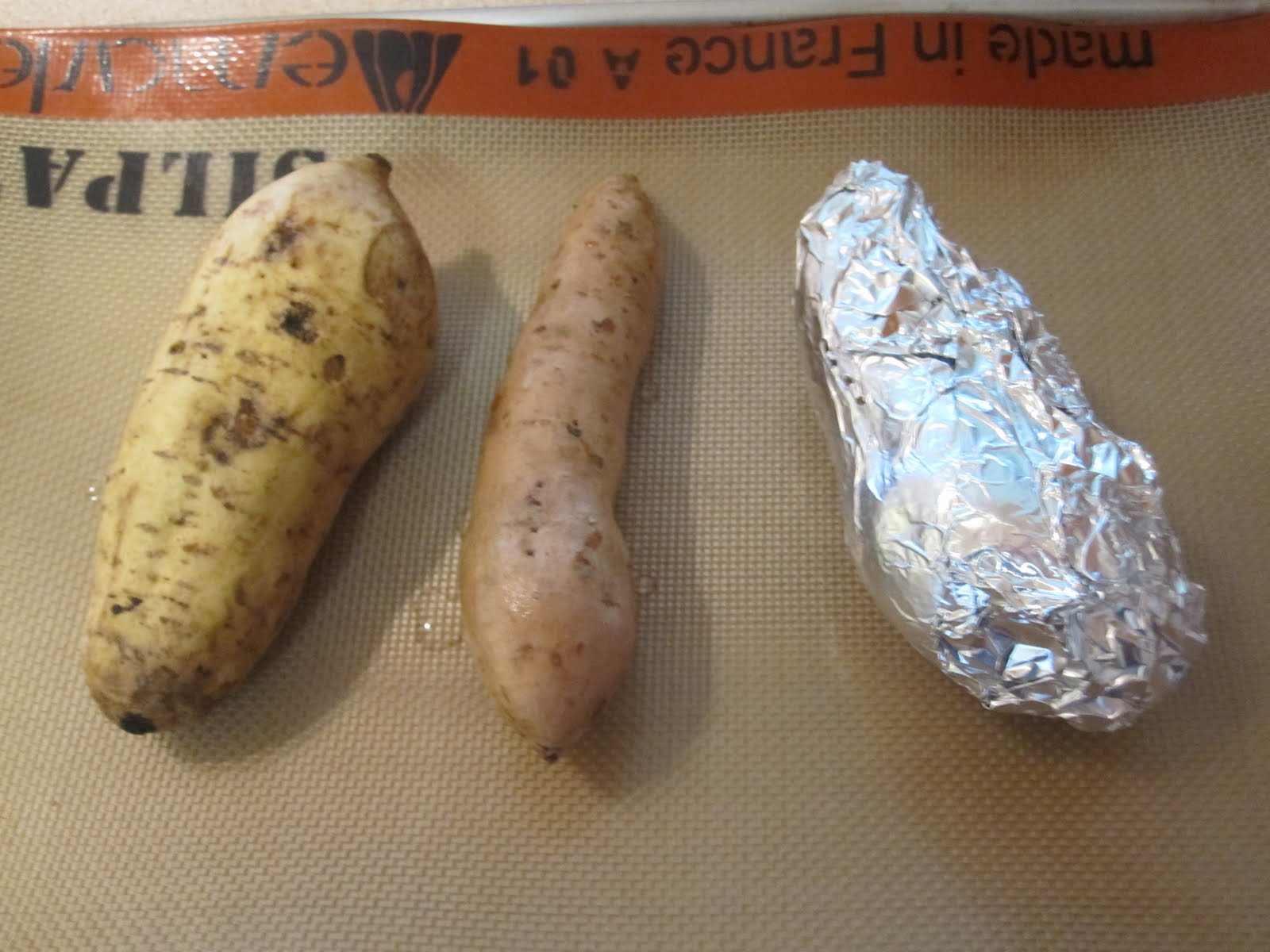 Cannundrums Baked Purple Yams or Okinawa Purple Potatoes