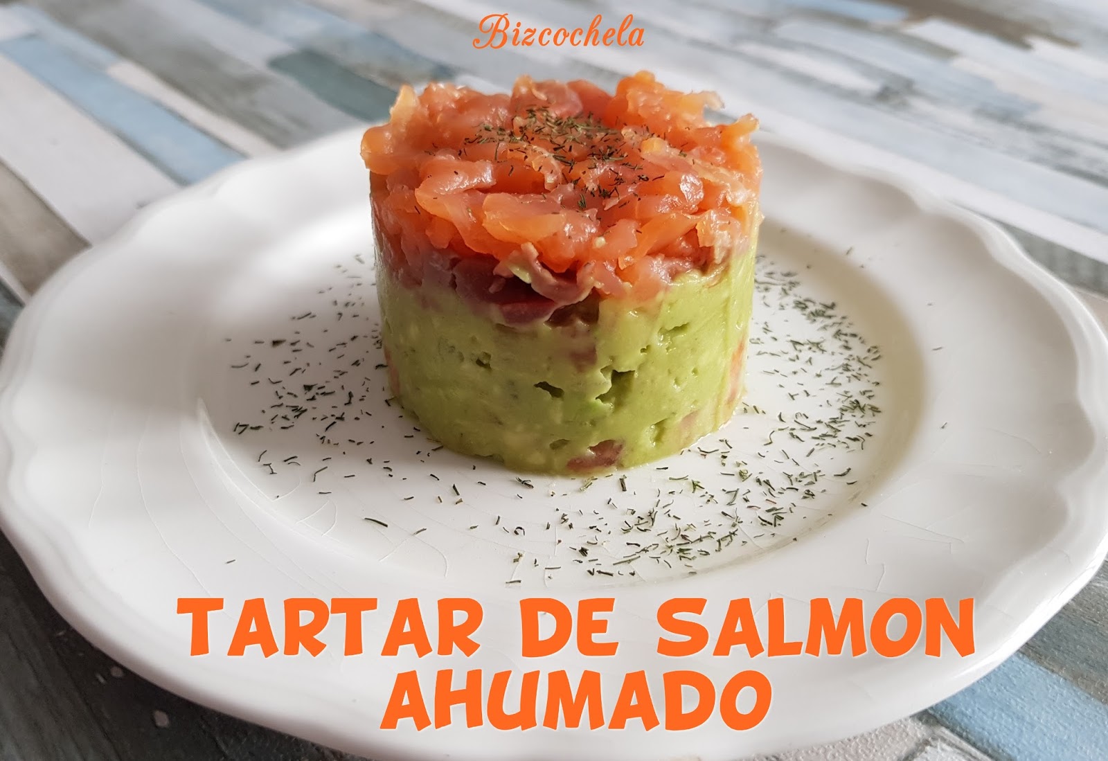 El mejor tartar de salmon ahumado