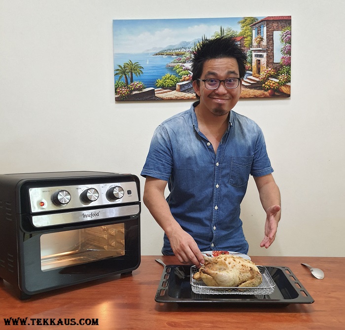 Innofood Air Fryer Oven Review With Dehydrator Function Tekkaus® Malaysia Lifestyle Blogger