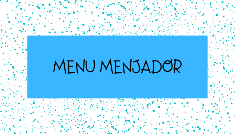 MENU MENJADOR