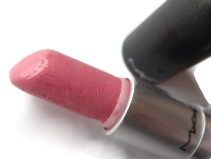 MAC Lovelorn Lipstick Review, Swatch, LOTD Deck and Dine