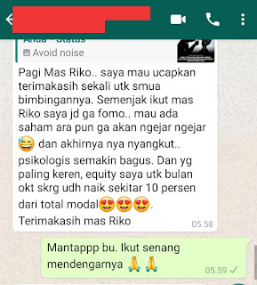 Portofolio Rikopedia dan testimoni member