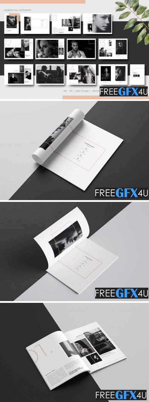 Fashion Lookbook Template Fashion Lookbook Template