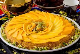 طريقة عمل الكنافة بالمانجو