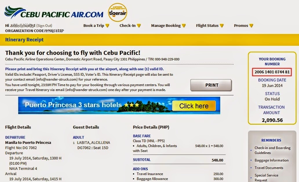 Ms jhessy wandering free how to pay your cebu pacific flights via