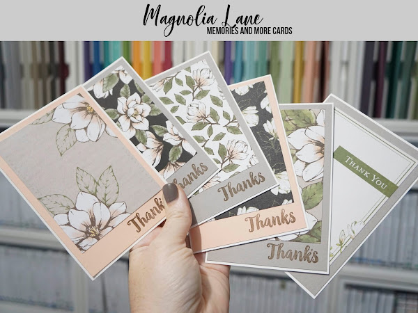 Quick and Easy Thank You Cards | Magnolia Lane Memories and More Note Cards