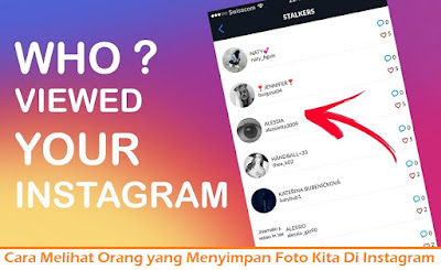 Cara Melihat Orang yang Menyimpan Foto Kita Di Instagram (Termudah.com)