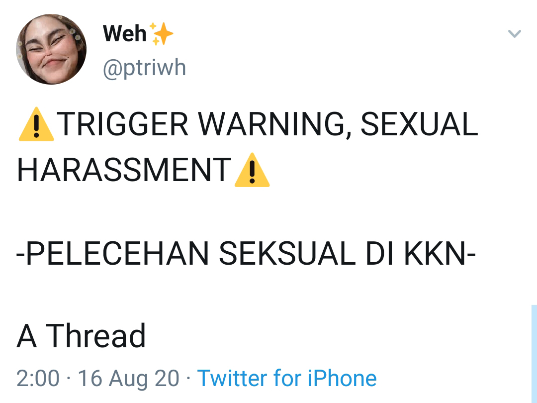 Jalan Damai Predator Pelecehan Seksual