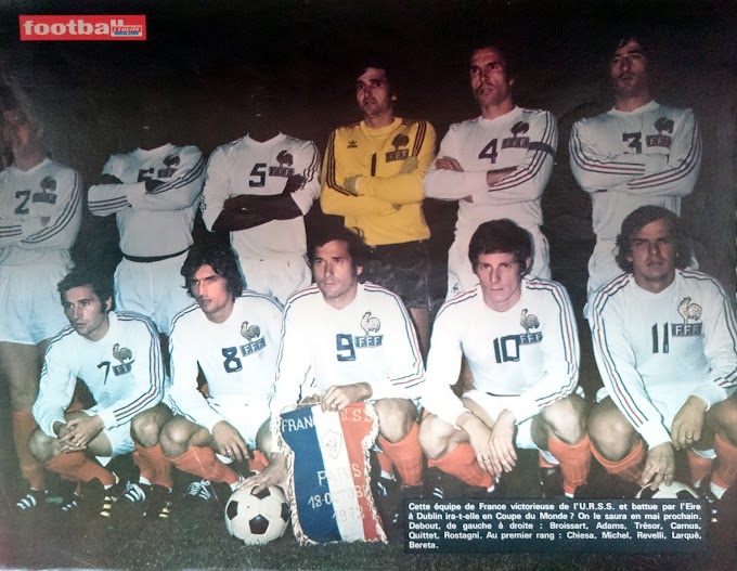 FRANCE-URSS 1972.